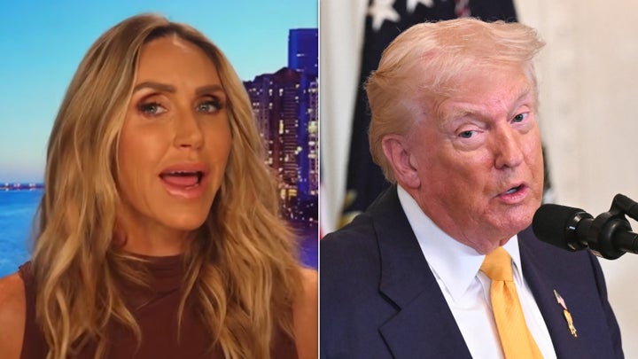 Lara Trump said her father-in-law, President Donald Trump, "played a little coy" when she asked him what he knew about aliens.