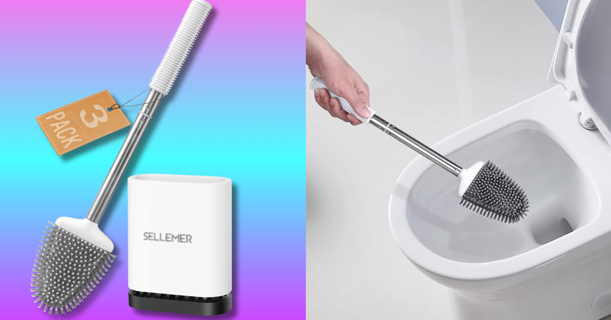 'I Never Thought A Toilet Brush Would Bring Me So Much Joy' Until I Grabbed This On-Sale Trio - HuffPost by Staff Writer
