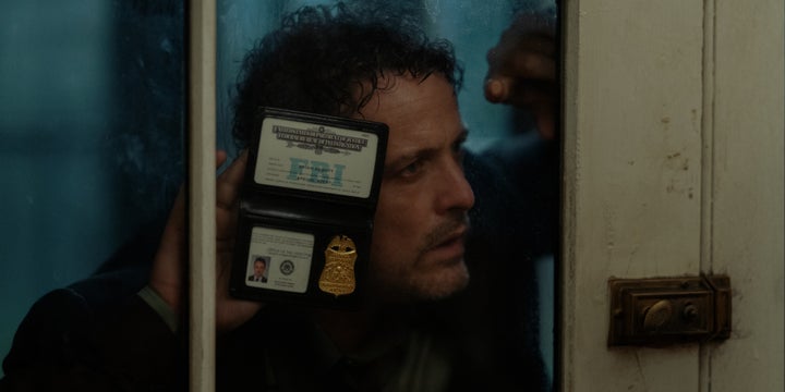 David Lyons as Brian Abbott in another recent Netflix thriller, The Beast In Me