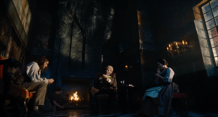 Martin Clunes plays a reimagined version of Mr Earnshaw in Wuthering Heights