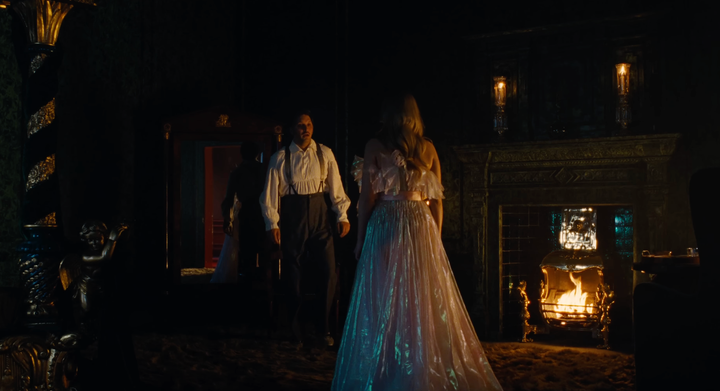 Margot Robbie's "cellophane dress" has proved divisive among Wuthering Heights viewers