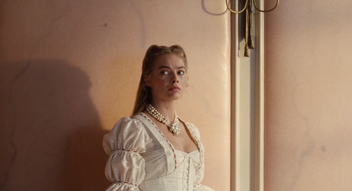 Cathy's bedroom in Wuthering Heights is inspired by Margot Robbie's actual skintone