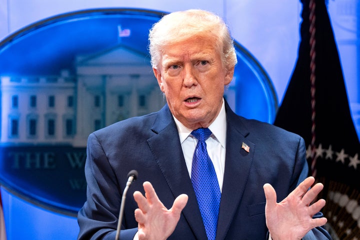 Trump on Friday railed against the Supreme Court decision in expectedly harsh terms.