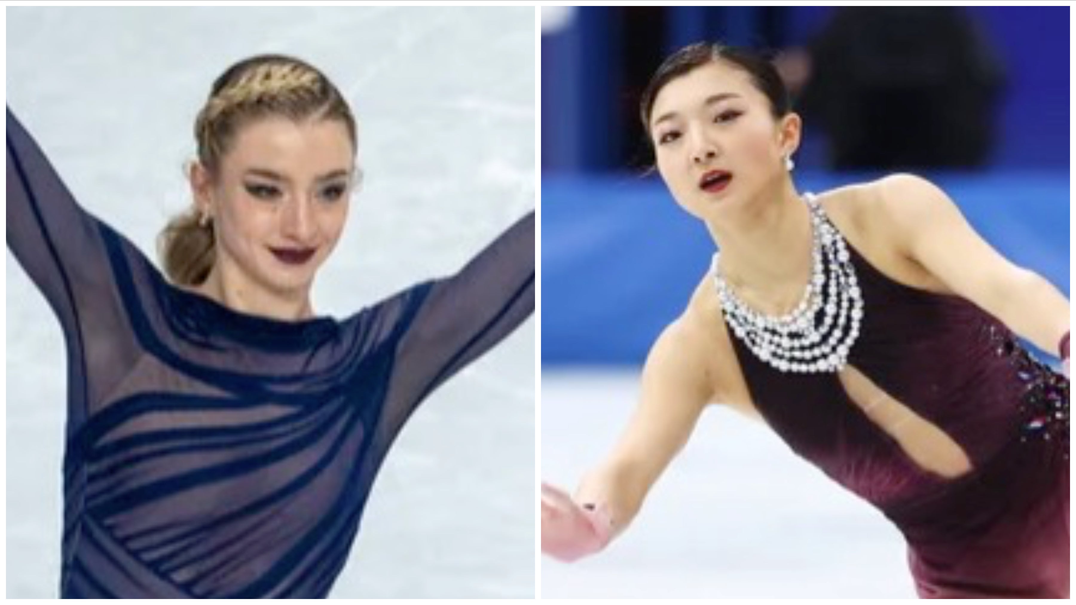 坂本花織を米アンバー・グレンがカメラから守っていた。ミスをして落ち込む姿を「撮らないで」【ミラノ・コルティナオリンピック】