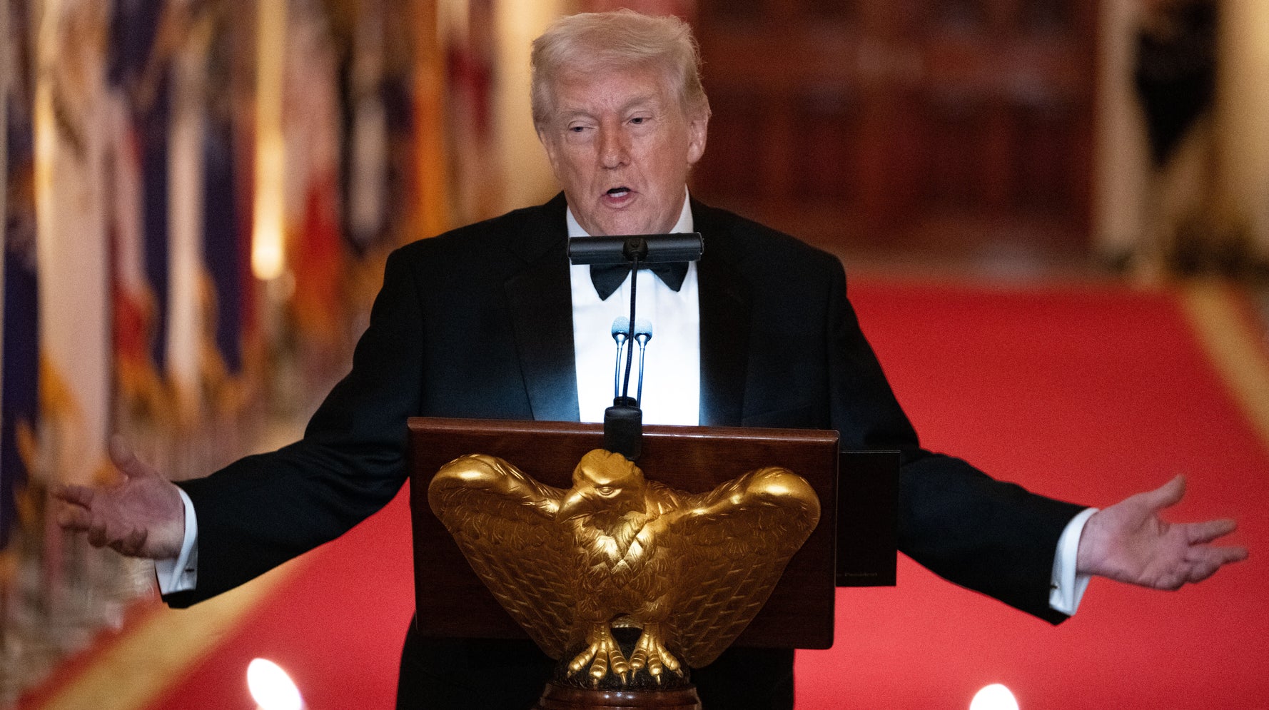 White House Dinner Caps Turbulent Week for Governors