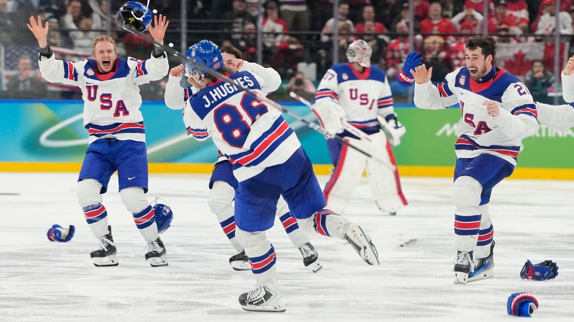 Golden Goal: Jack Hughes Comes Up Clutch As U.S. Beats Canada For Gold At Winter Olympics - HuffPost by Stephen Whyno