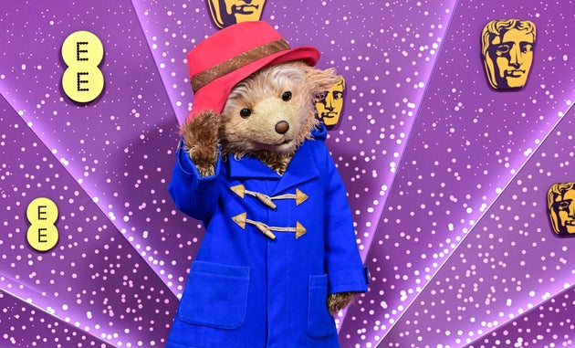 Paddington on the Baftas red carpet on Sunday night