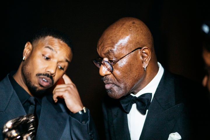 Michael B. Jordan and Delroy Lindo were presenting an award when John Davidson, who has Tourette's syndrome, yelled the N-word at them in an uncontrollable outburst.