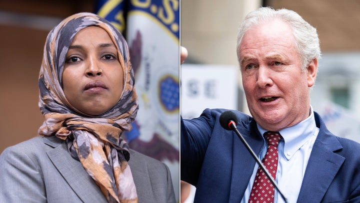Rep. Ilhan Omar (Minn.) and Sen. Chris Van Hollen (Md.) are among the Democrats bringing certain guests to the State of the Union to make a point about Trump's damaging policies, or who are boycotting the event entirely.