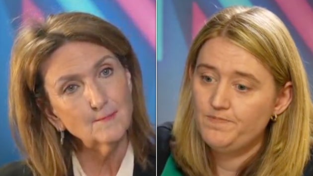 Victoria Derbyshire and Georgia Gould
