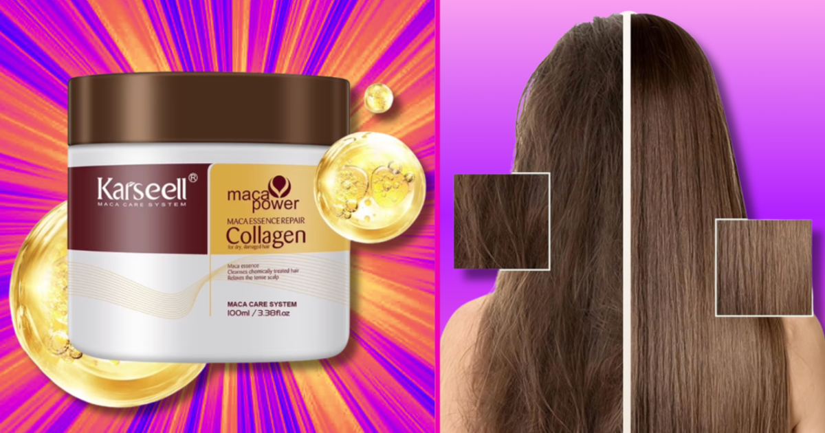 This $20 Hair Mask Made My 60-Something Straw-Like Hair Feel 'Like Silk Again'