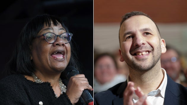 Diane Abbott and Zack Polanski