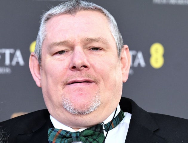 John Davidson attending the Baftas on Sunday night