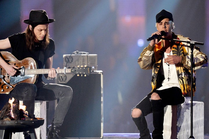 James Bay and Justin Bieber