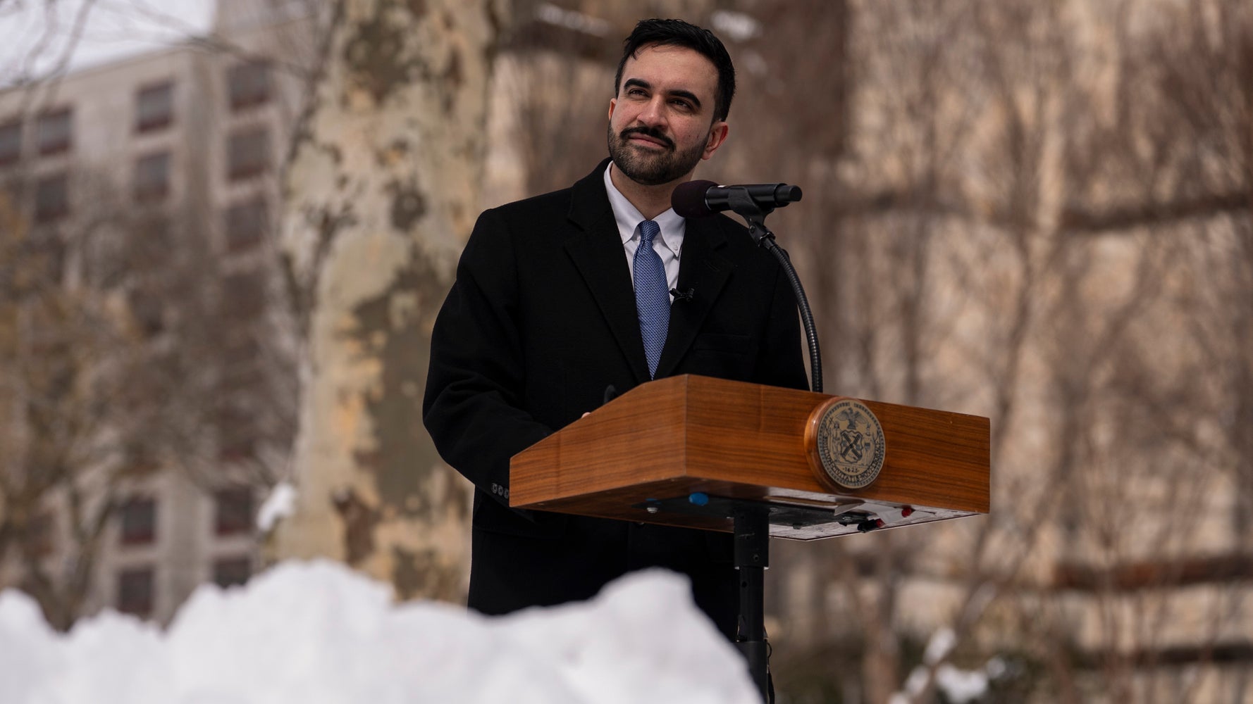 NYC Mayor Mamdani Defends Snowball Fight as Non-Criminal After Officers Injured