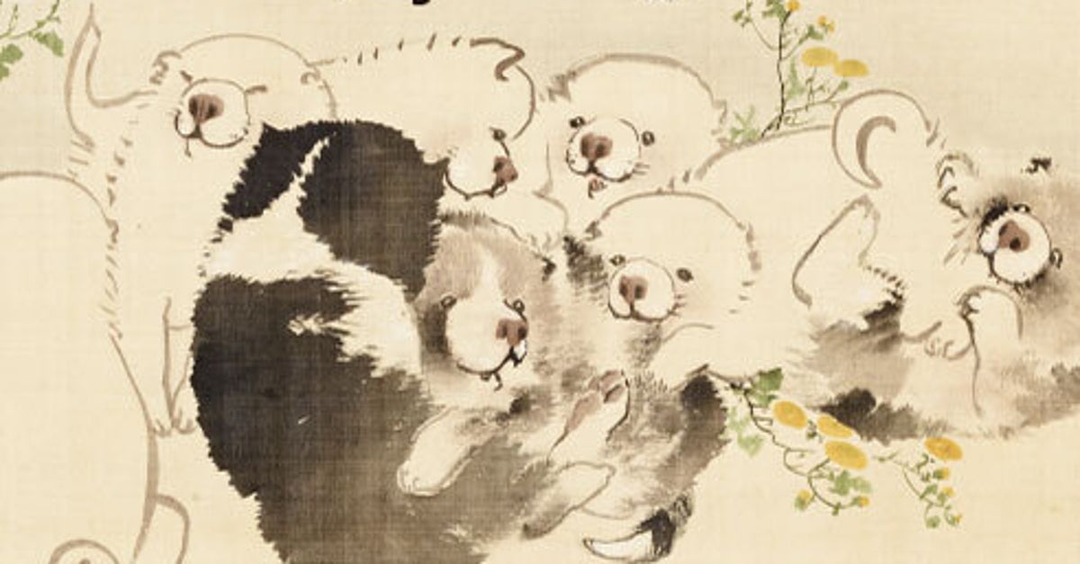 江戸時代の脱力わんこ「芦雪犬」がぬいぐるみに⇨「きゃわいい！」「買わざるを得ない」の声