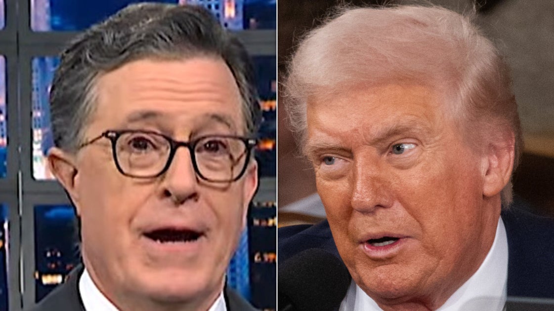 Stephen Colbert Wipes 'Turd In A Tie' Trump Over 'Worst Scandal In Presidential History'