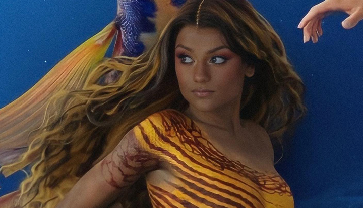 Simone Ashley in The Little Mermaid