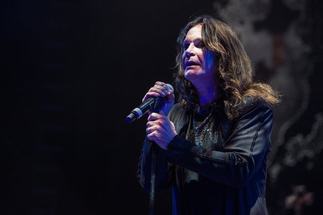 Ozzy Osbourne on stage at Ozzfest in 2016