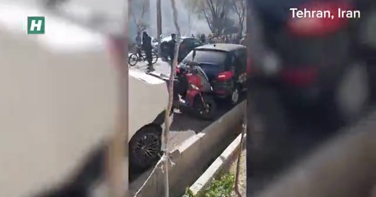 WATCH: Iran Airstrike Aftermath