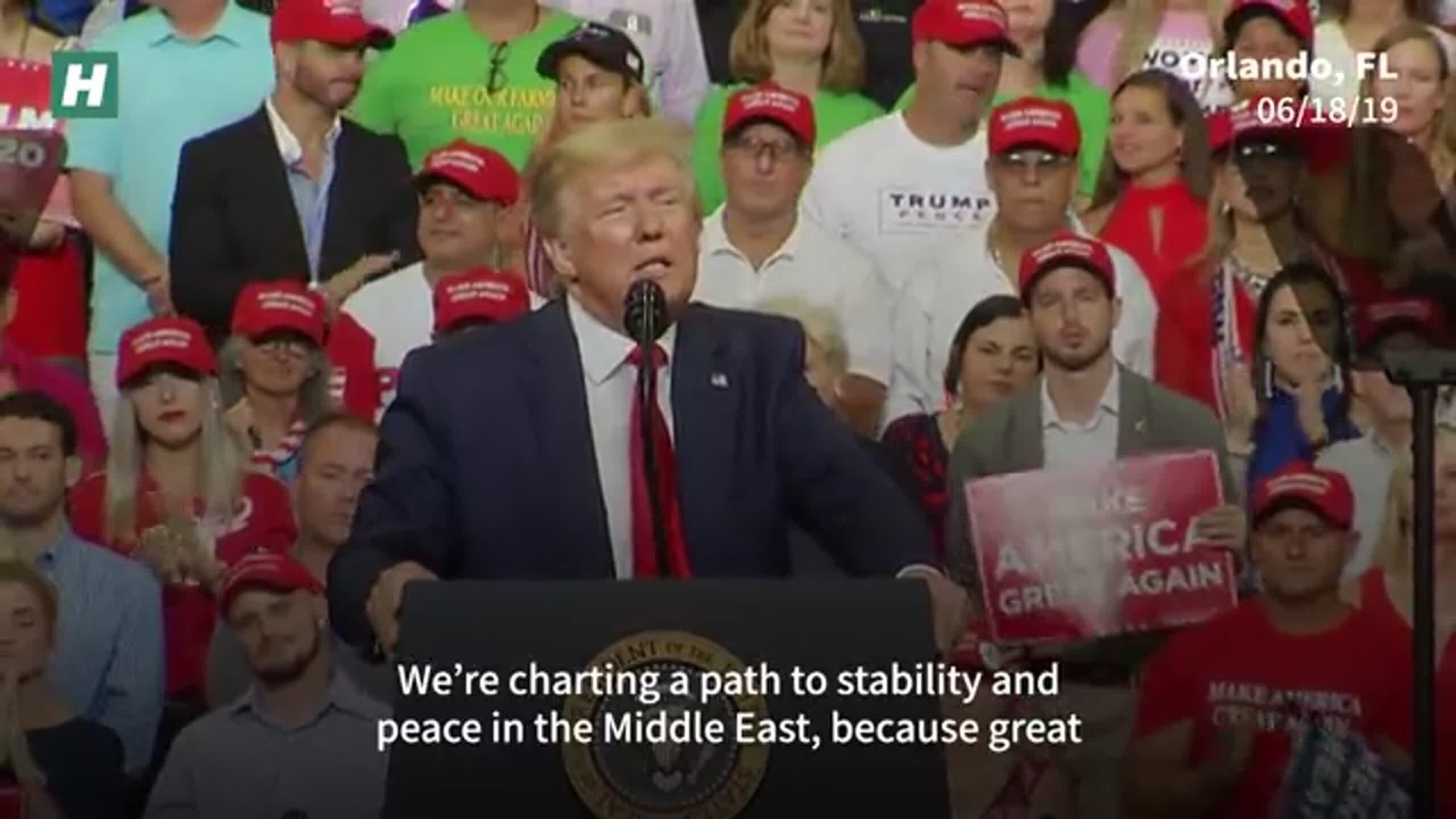 Flashback: Trump Promises Peace