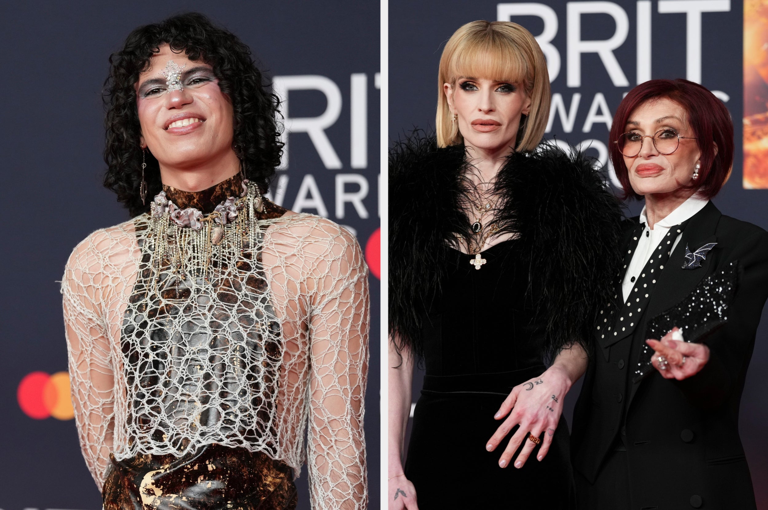 Jacob Alon Made A Pro-Palestine Display During Sharon Osbourne's Brit Awards Speech