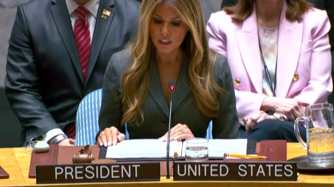 ‘President’ Melania Trump Promoted Peace At The UN, And You Know What ...