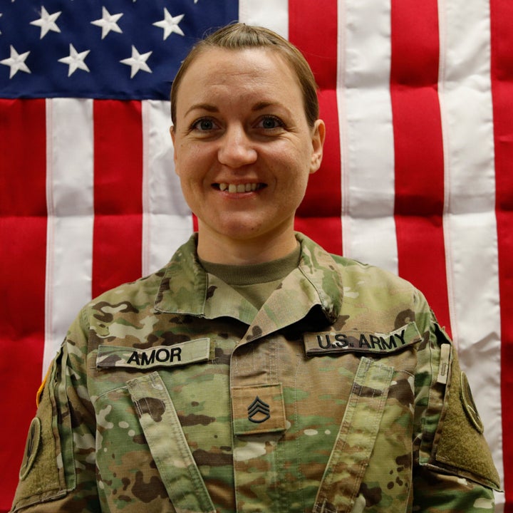 MARCH 3: (EDITOR'S NOTE: This Handout image was provided by a third-party organization and may not adhere to Getty Images' editorial policy.) In this handout photo provided by the U.S. Army Reserve on March 3, 2026, pictured is Sergeant 1st Class Nicole Amor, 39 years old, a resident of White Bear Lake, Minnesota, enlisted in the National Guard as a 92A (Automated Logistics Specialist) in 2005. She transferred to the Army Reserve in 2006 and deployed to Kuwait and Iraq in 2019. She was assigned to the 103rd Sustainment Command (Expeditionary) in Des Moines, Iowa. The Department of Defense announced the death of four United States Army Reserve soldiers on March 1, 2026 in Kuwait at the Port of Shuaiba, during Operation Epic Fury. (Photo by Handout/ U.S. Army Reserve via Getty Images)