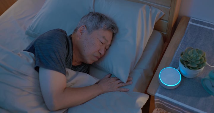 "If you find that a white or pink noise machine helps you sleep, it's best to keep the volume low, especially in a child’s room. 