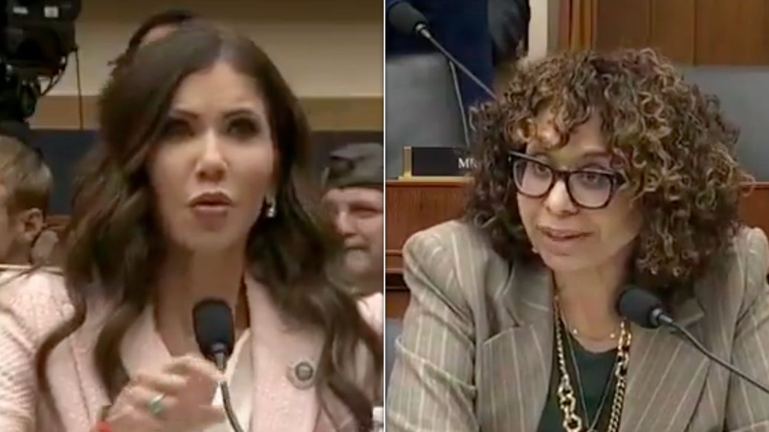 Watch Kristi Noem's Face When Asked About Her Affair Rumors