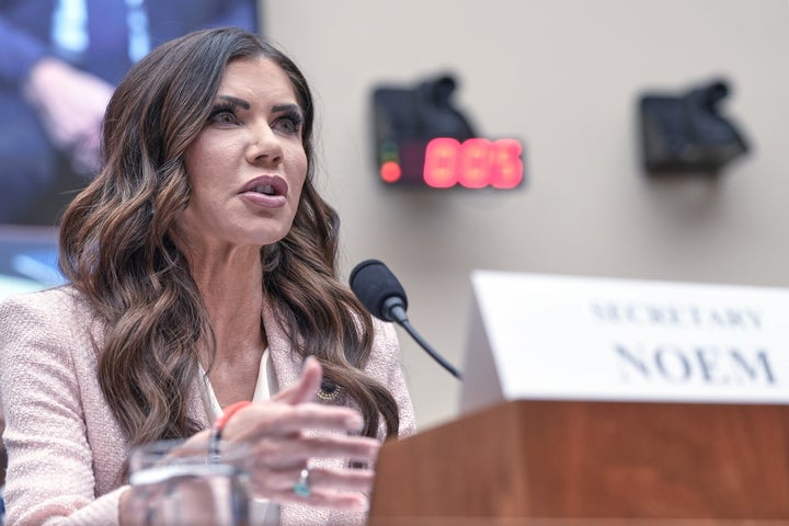 Homeland Security Secretary Kristi Noem testified before the House Judiciary Committee on Capitol Hill on March 4, 2026.