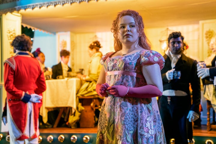 Nicola Coughlan's Penelope Featherington was hiding a secret in the early episodes of Bridgerton