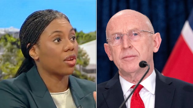 Kemi Badenoch and John Healey