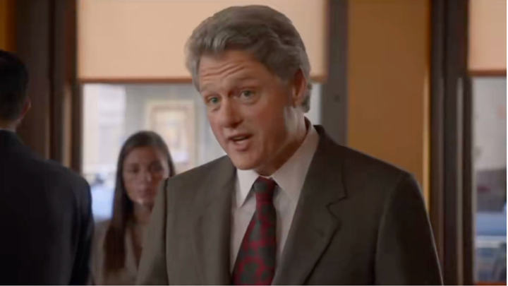 Seth MacFarlane uses artificial intelligence to become the creepy Bill Clinton clone 1 Seth MacFarlane used AI in the second season of Peacock's