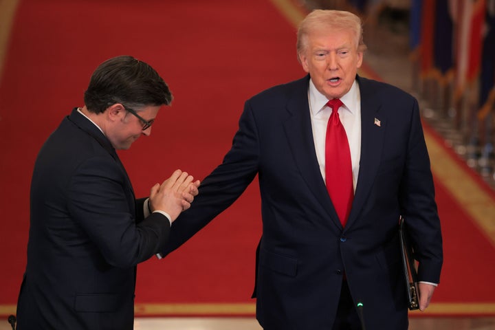 President Donald Trump and House Speaker Mike Johnson (R-La.) hoped that the Supreme Court would gut the Voting Rights Act in time to advance new House maps ahead of the midterms.