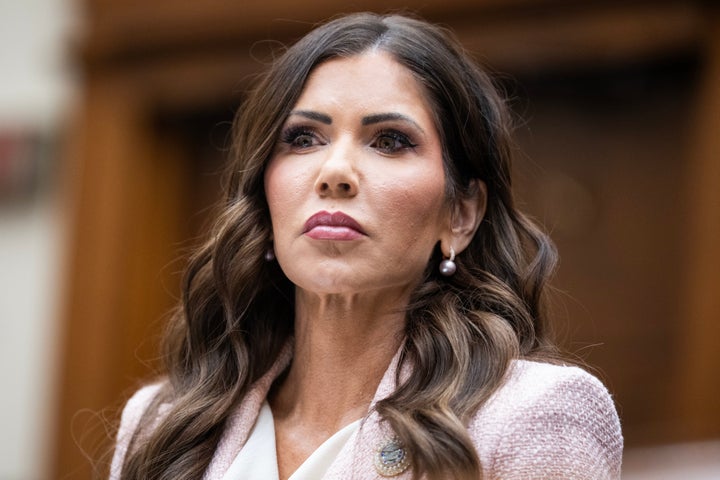 DHS Secretary Kristi Noem testifies during the House Judiciary Committee hearing titled "Oversight of the Department of Homeland Security," in Rayburn building on Wednesday, March 4, 2026. (Tom Williams/CQ-Roll Call, Inc via Getty Images)