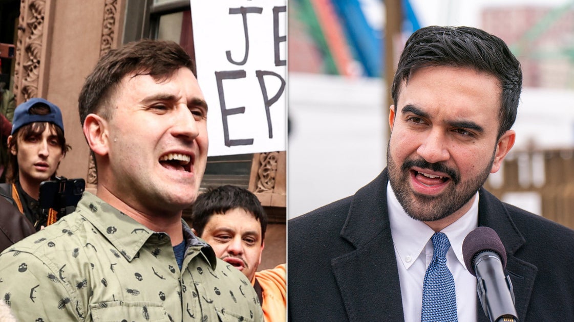 Chaos Erupts At Anti-Islam Rally Outside Zohran Mamdani's Home