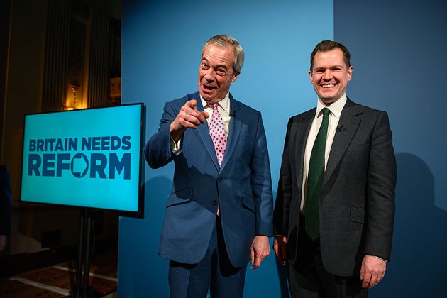 Nigel Farage and Robert Jenrick seem to be at odds over the war.