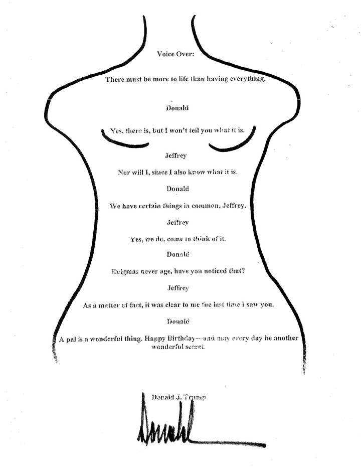 Trump is suing Murdoch over a bawdy birthday message the president allegedly sent to Jeffrey Epstein, which the Murdoch-owned Wall Street Journal brought to light last July.