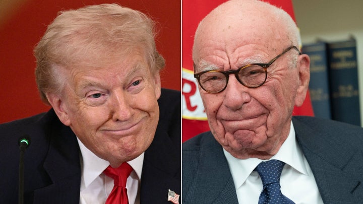 President Donald Trump didn't let his $10 billion lawsuit against Rupert Murdoch stop him from sending the media tycoon a glowing 95th birthday message this weekend.