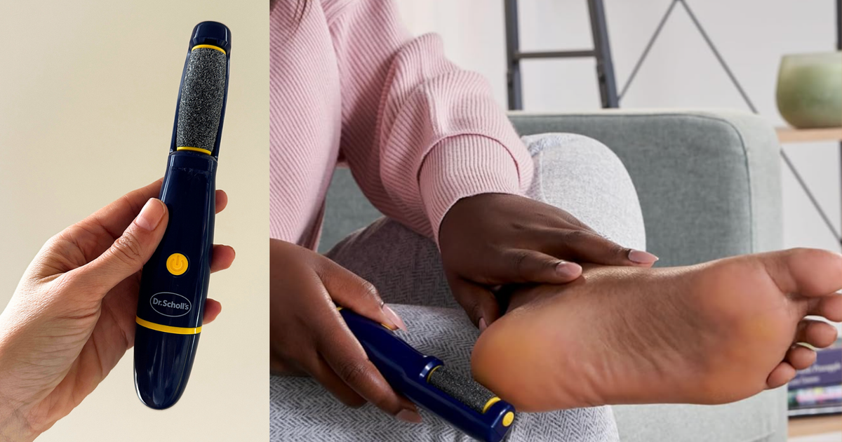 My $12 Electric Foot File Solved Years Of Painfully Dry Skin - HuffPost by Senior Staff Writer