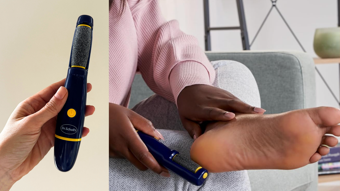 My $12 Electric Foot File Solved Years Of Painfully Dry Skin - HuffPost by Senior Staff Writer