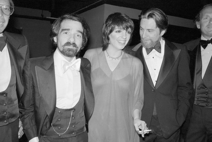 Liza Minnelli says Martin Scorsese was a raging bull in his drug business 1 Martin Scorsese, Liza Minnelli and Robert De Niro in the