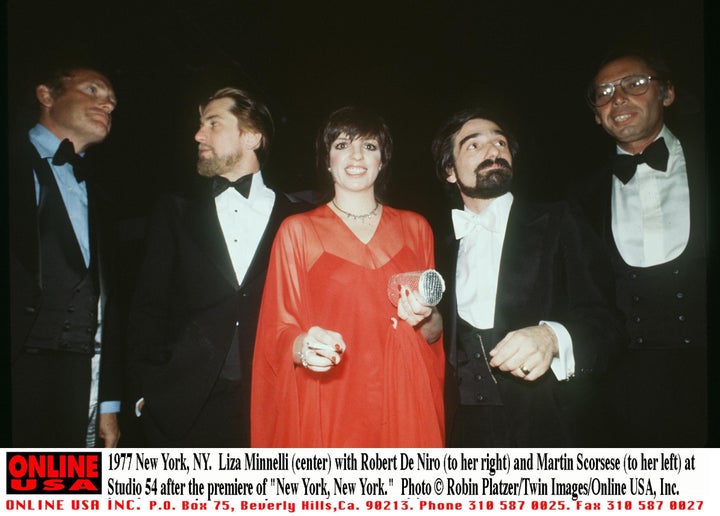 Minnelli and Scorsese arrived at Studio 54 after the 