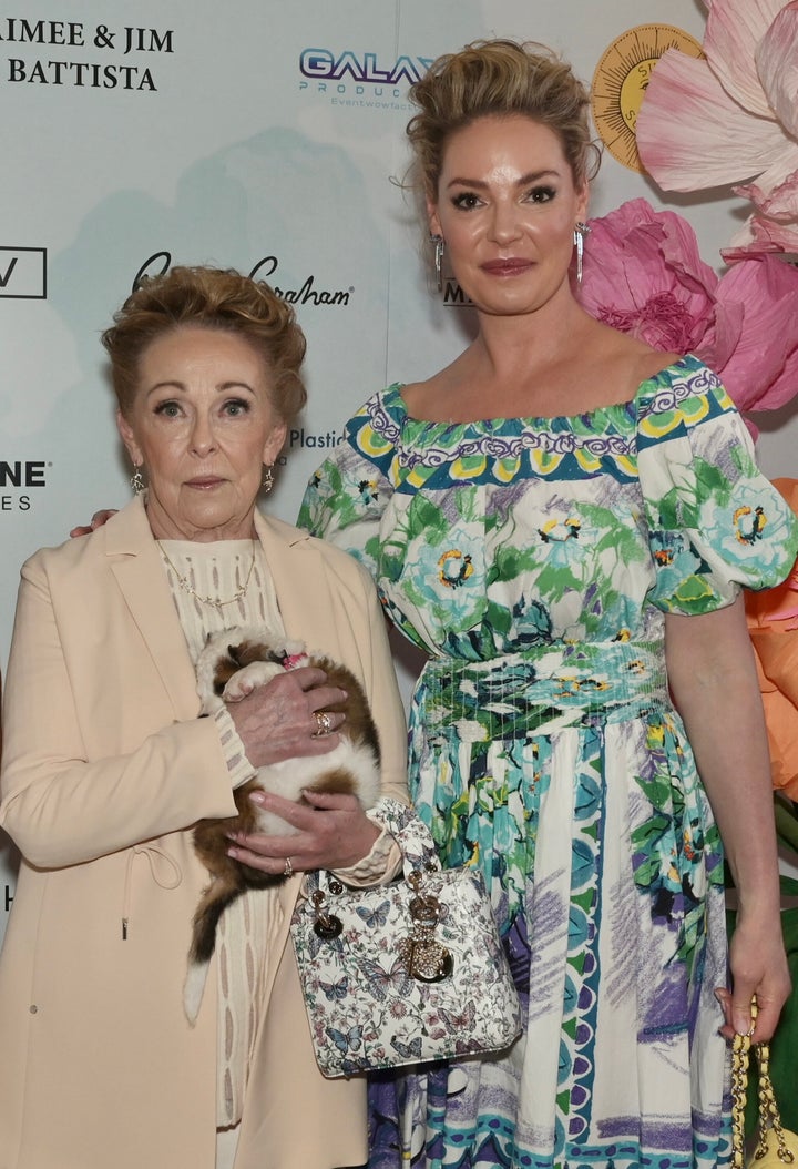 Heigl attended the event with her mother, Nancy. 