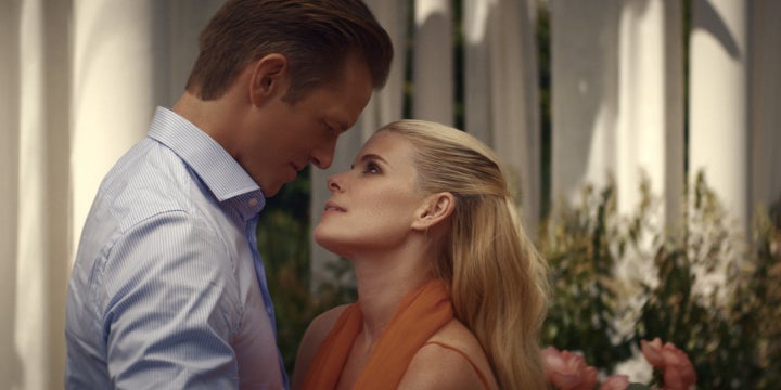 Joel Kinnaman, left, and Kate Mara, right, in “Imperfect Women.”