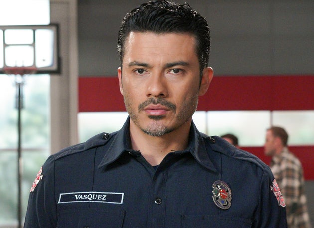 Rigo Sanchez in Station 19, a spin-off of Grey's Anatomy