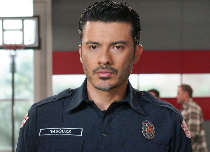 Rigo Sanchez in Station 19, a spin-off of Grey's Anatomy