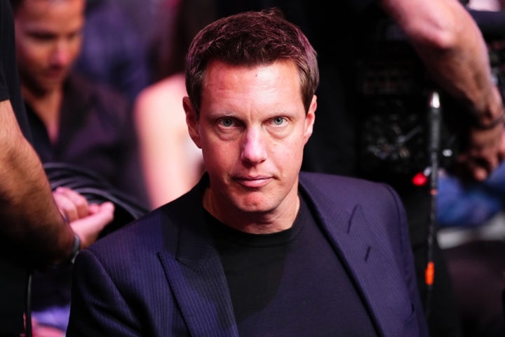 Paramount Chairman and CEO David Ellison attends the UFC 324 event at T-Mobile Arena on January 24 in Las Vegas, Nevada.