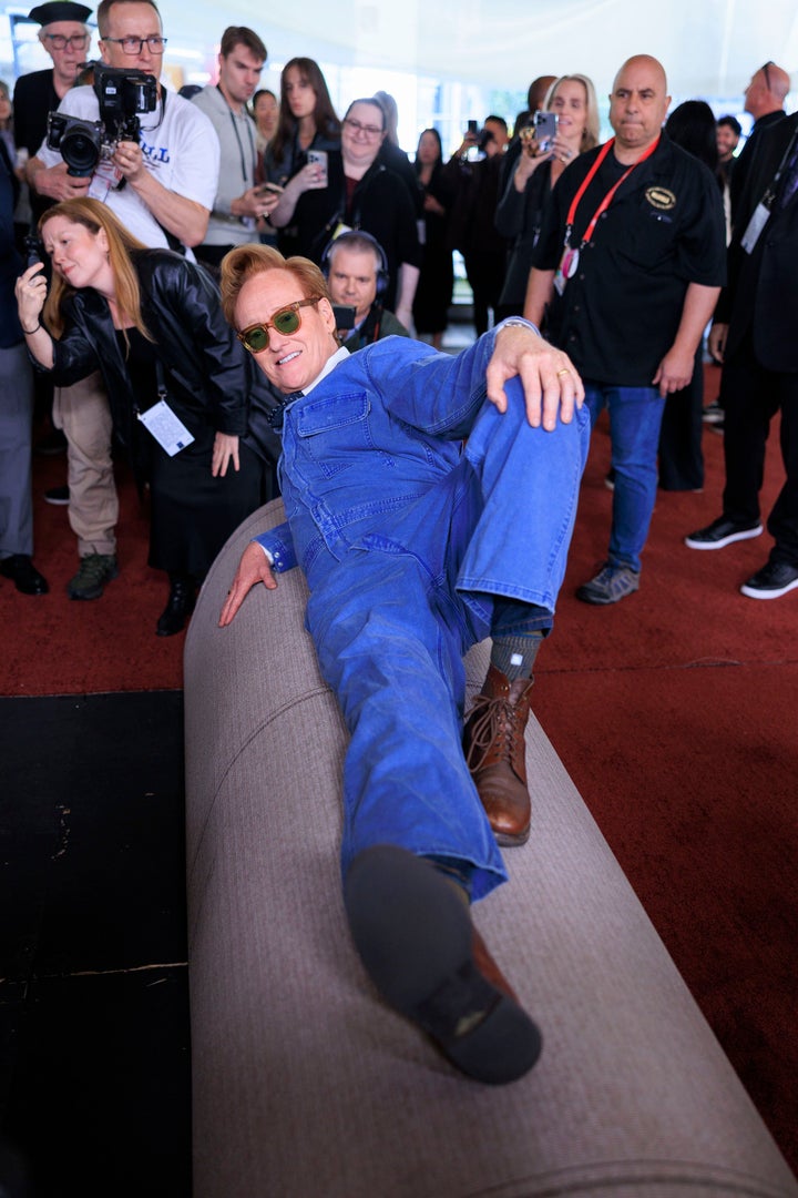 Oscars host Conan O'Brien rolls out the red carpet ahead of this year's ceremony
